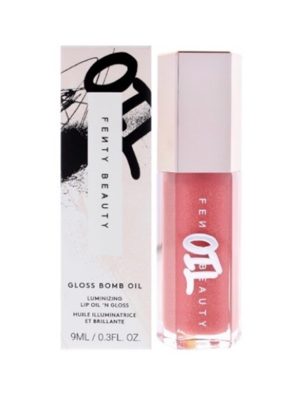 Fenty Beauty Gloss Bomb Oil - Sheer Shimmer Pink